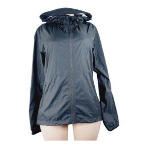 Nike Women's Black Urban Trek Hooded Outdoor Windbreaker Jacket Size M